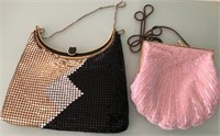 D - LOT OF 2 EVENING BAGS (M31)