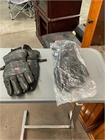 2 Pair Leather Gloves