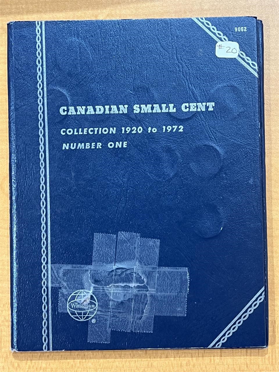 Book of Cdn $.01 includes 1923 & 1925 (58)