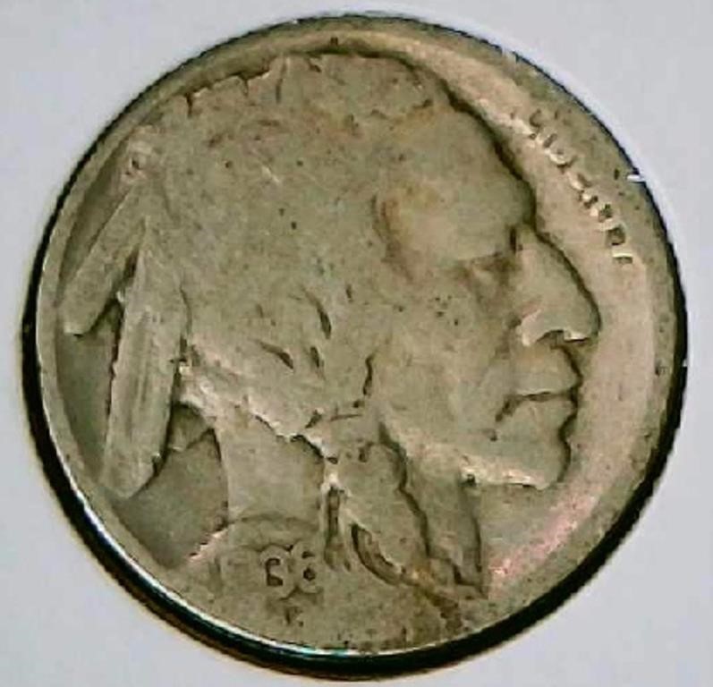 1936 D Buffalo Nickel