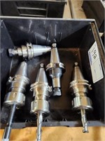 GROUP OF (5) CAT40 TOOL HOLDERS, ER16-3",