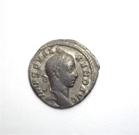 222-235 AD Severus Alexander VF+ AR Denarius
