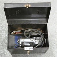 Metal Tool Box w/ Assorted Tools