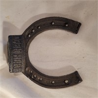 Horseshoe bottle opener