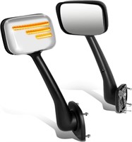 LED Sequential Turn Signal Manual Mirrors