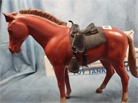 Louis Marx Johnny West Horse w/Saddle