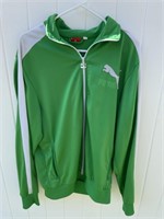 Vintage Y2K Green Puma Track Jacket