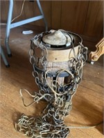 Wagon Wheel Hub Lamp