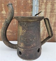 Vintage tin Huffman oil can