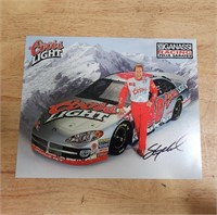 Autographed Sterling Martin Photograph NASCAR