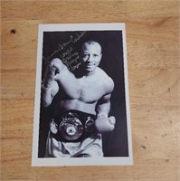 Autographed Photograh of James BONECRUSHER Smith W