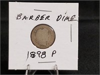 1898 Barber Dime