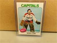 1975/76 OPC Ron Low #25 Hockey Card