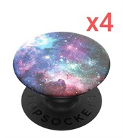 x4 Popsockets Phone Grips - Blue Nebula