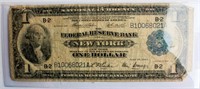 Coin 1914 National Currency $1 Note