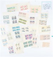 Postage 6¢ Commemorative Plate Blocks 25 Sheets