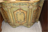 Small Painted Italian Console