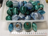 Blue & Turquoise Ornaments