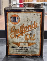 "Gulfpride" 1GAL Oil Can