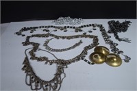 Belly Dancing Belts,Necklace, Bracelet & Finger