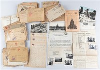 WWI AEF SOLDIER LETTERS AND PHOTOS GROUP