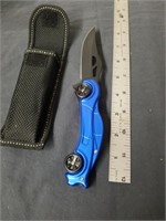 New car pocket knife with carry case