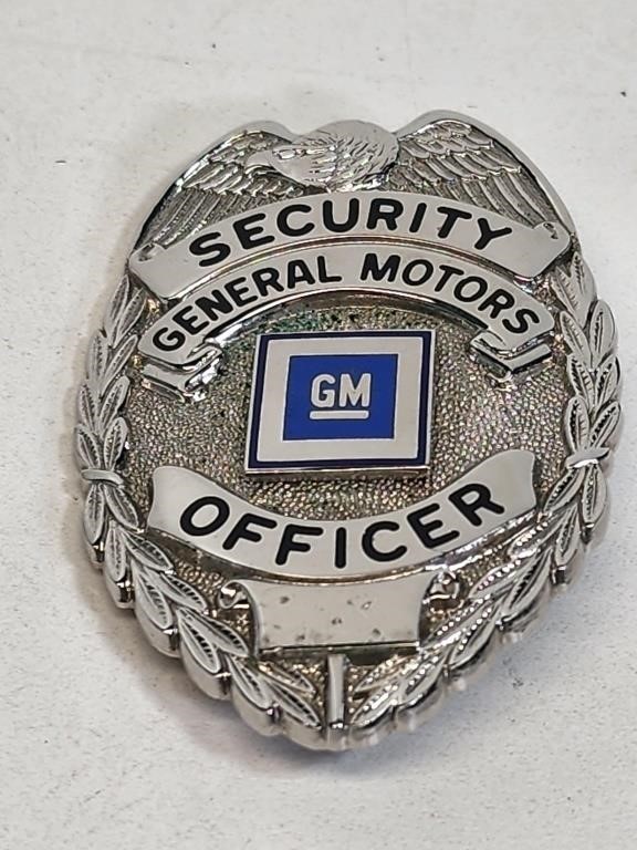 General Motors Security Badge