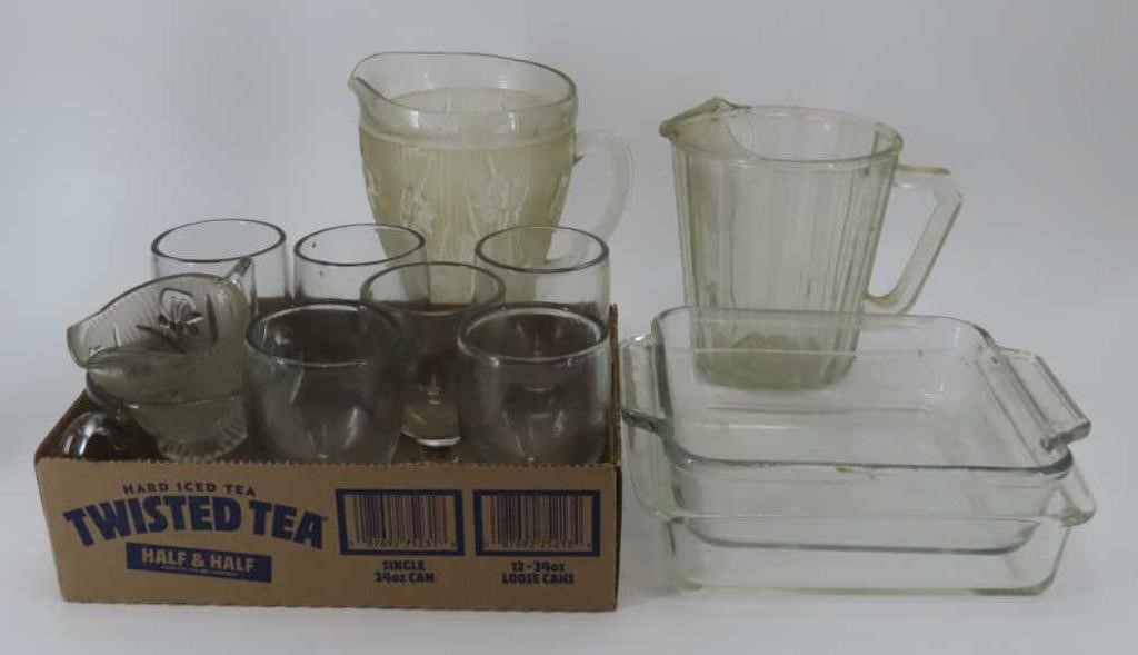 Selection of Clear Glass