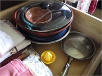 Kitchen Lot..... Bowls Pots Blender & More