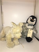 HAPPY FEET PENGUIN & DOG BUILD-A-BEAR