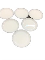 Made By Design Glass Dinner Plate Set