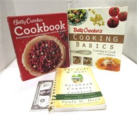 Betty Crocker/Paula Dean cookbooks