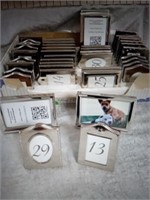 Box of small mini picture frames