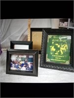 Basket full picture frames