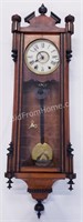 ANTIQUE NEW HAVEN REGULATOR WALL CLOCK