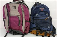 2 backpacks 18"