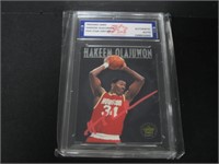 Hakeem Olajuwon Signed Trading Card Fivestar