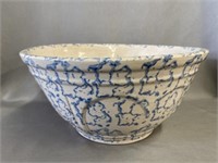 Stoneware Sponge Decorated Mixing Bowl