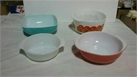 3  Pyrex and miscellaneous casserole
