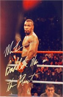 Autograph COA Mike Tyson Photo