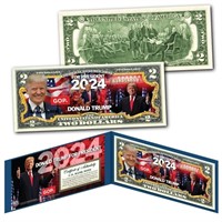 Donald Trump for PRESIDENT 2024 $2 Bill