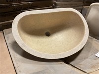 Transolid Undermount Sink in Sandstone x2