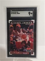 SGC Mint 9 1992 Skybox Michael Jordan