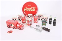 Vtg Coca-Cola Collectibles - 12" Button, S/P, Etc.