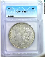 1921 Morgan ICG MS65