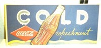 COKE COLD REFRESHMENT BLOTTER