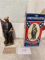 Confederate whiskey Decanter