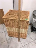 wicker hamper