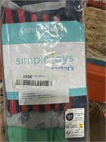 Simplejoys by carters 8pk underwear size4/5