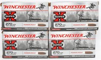 80 Rounds Of Winchester .270 Win Ammunition